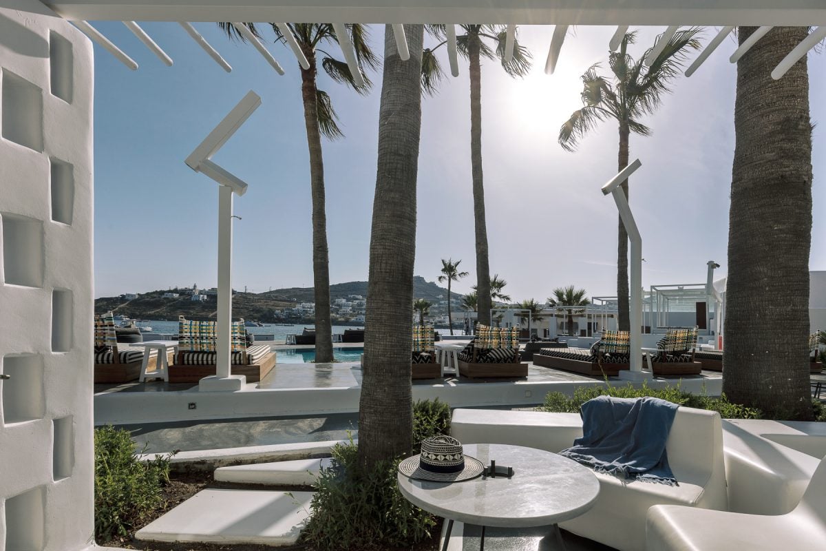 mykonos blanc hotel balcony