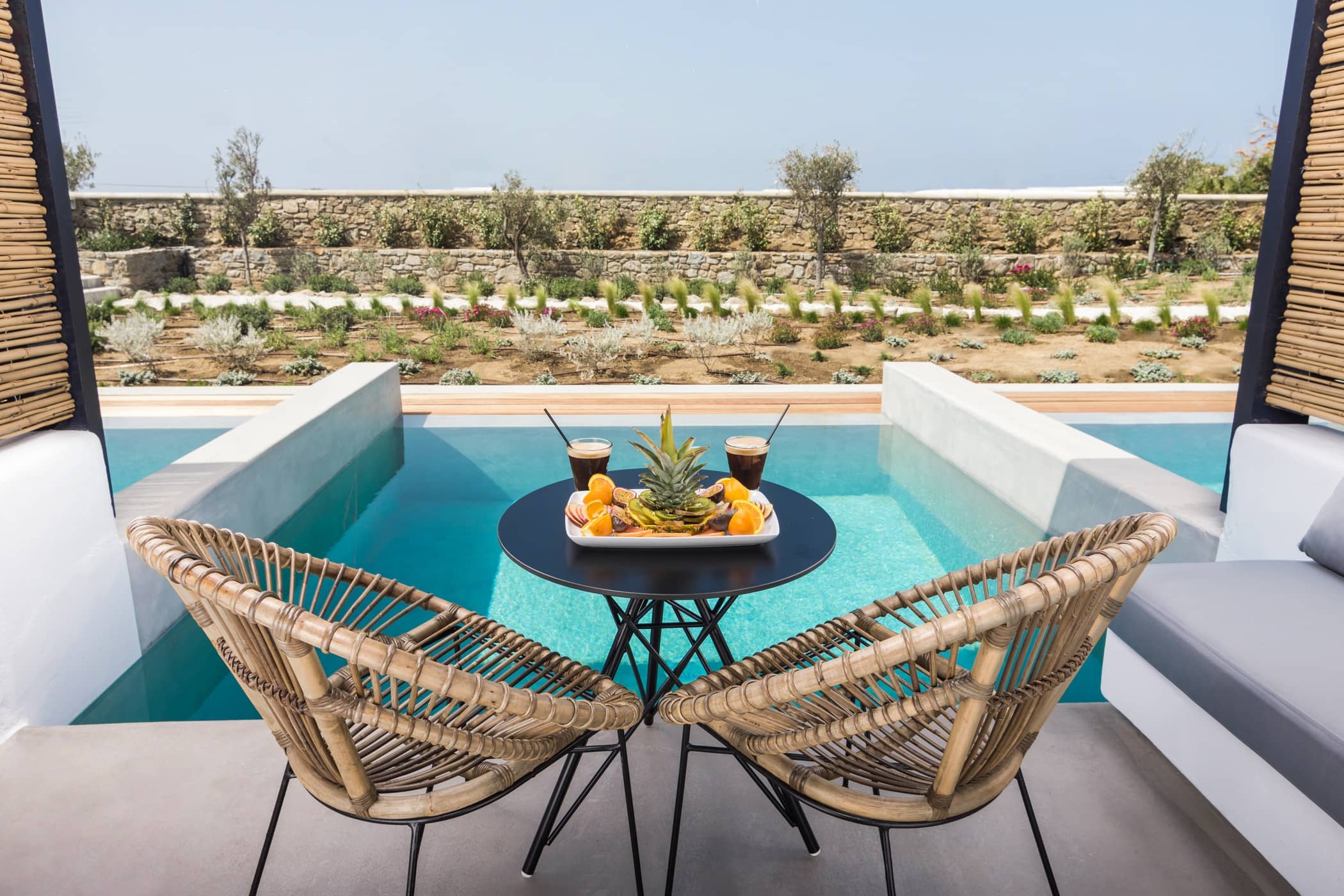 my mykonos hotel pool suites