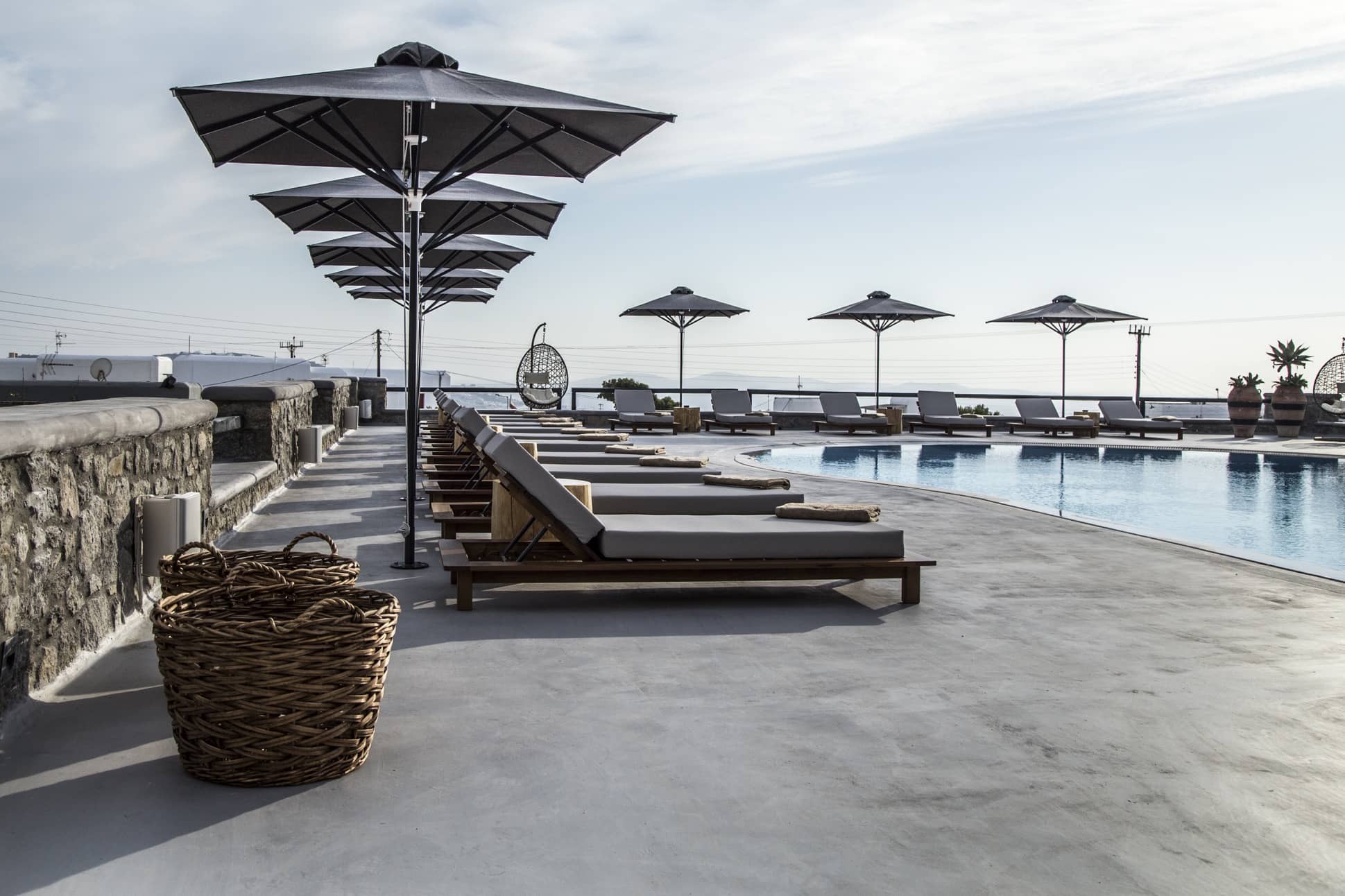 my mykonos hotel pool